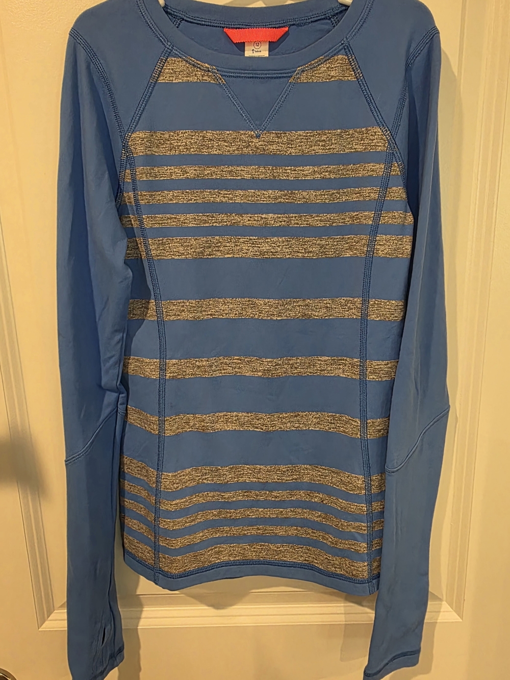 Ivivva by Lululemon striped long sleeve top